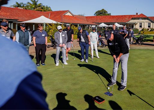 Golf course experience